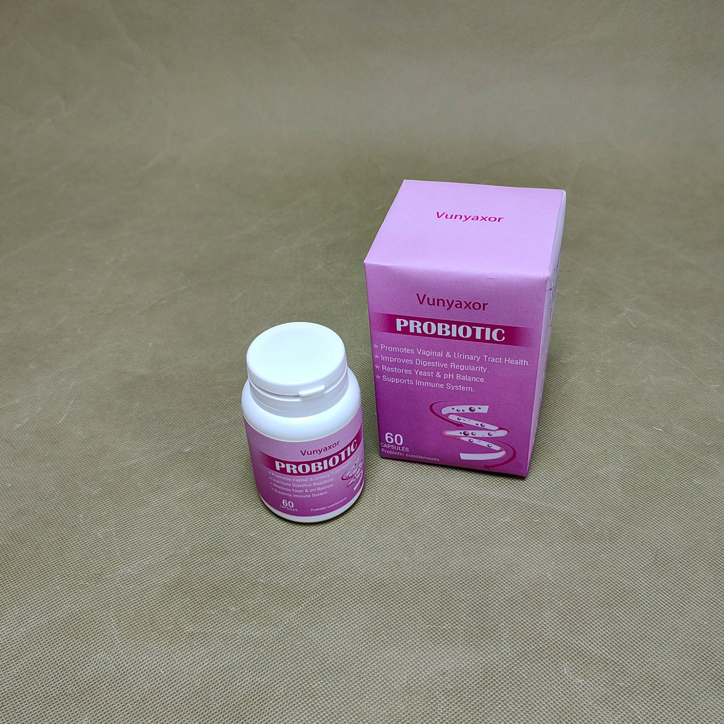 Vunyaxor  Probiotic supplements,Supports pH Balance for Women, Vaginal, Urinary, Digestive and Immune Health