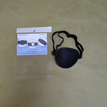 neurodance  Eyepatches for medical use , Adjustable Eye Patches, Medical Eye Patch, Lazy Eye Patches for Left or Right Eyes, Black