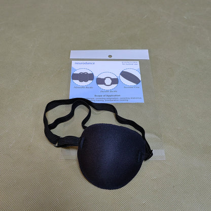 neurodance  Eyepatches for medical use , Adjustable Eye Patches, Medical Eye Patch, Lazy Eye Patches for Left or Right Eyes, Black