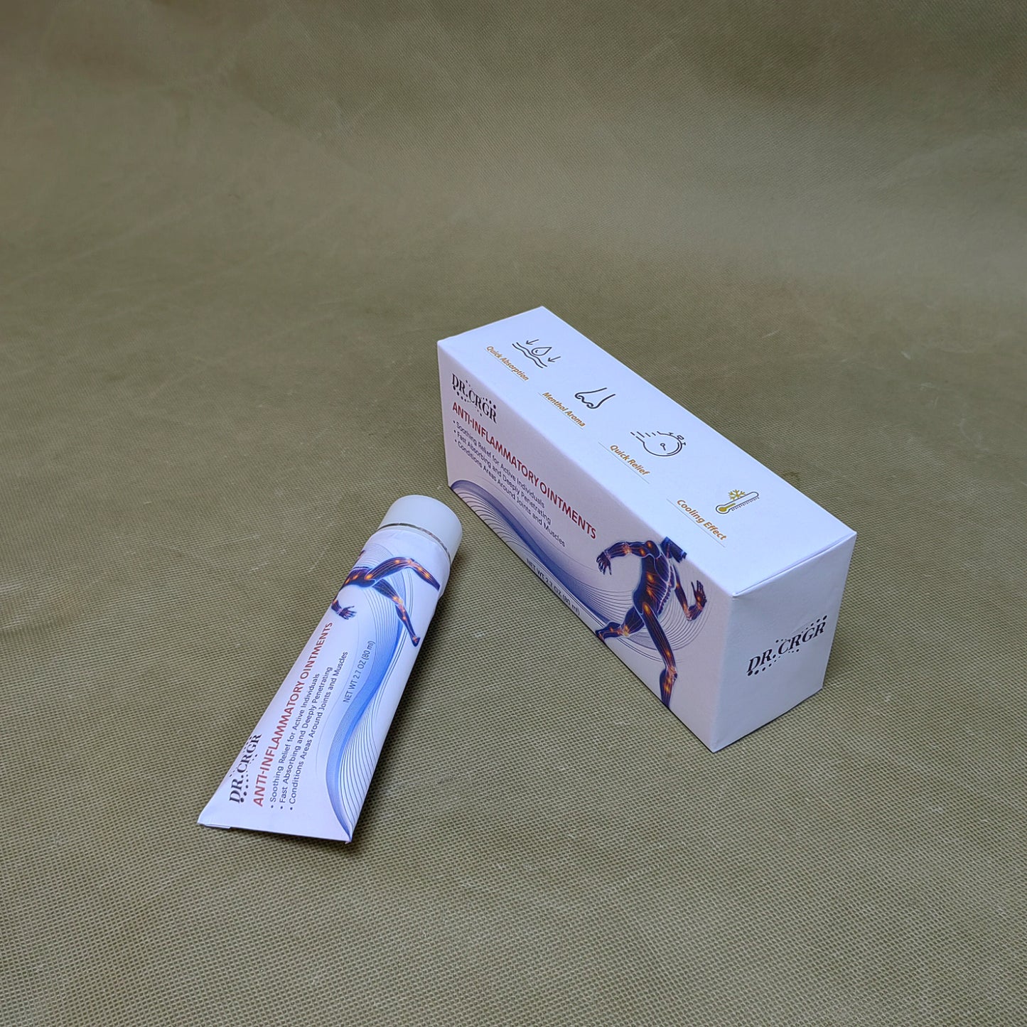 DR.CRGR  Anti-inflammatory ointments ,Arthritis, Bursitis, & Tendonitis ,Fast-Acting Formula with Natural Ingredients