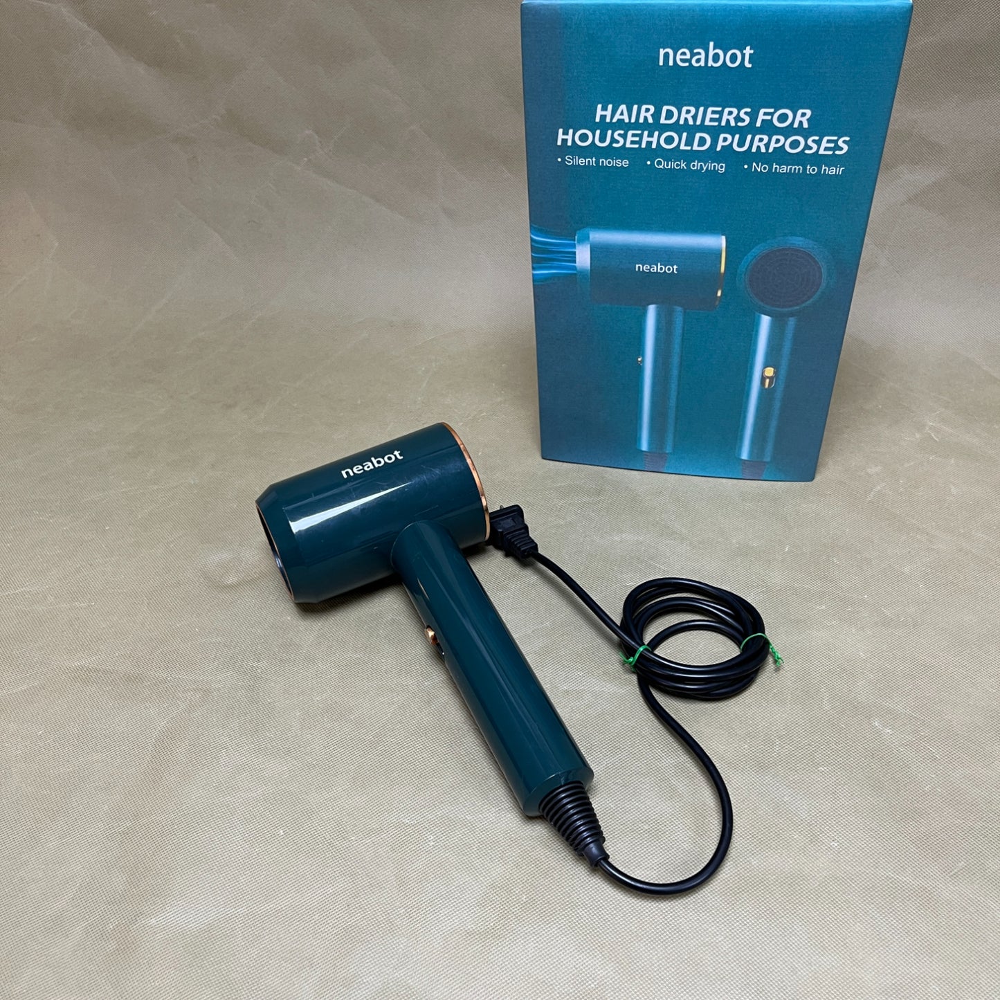 neabot  hair driers,Compact Hair Dryer Lightweight Design,Fast Dry Low Noise Blow Dryer