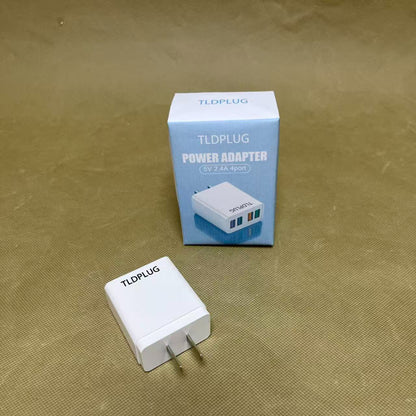 TLDPLUG   Power adapters,USB Wall Charger , Cube Power Adapter Plug Block Charging Box Brick